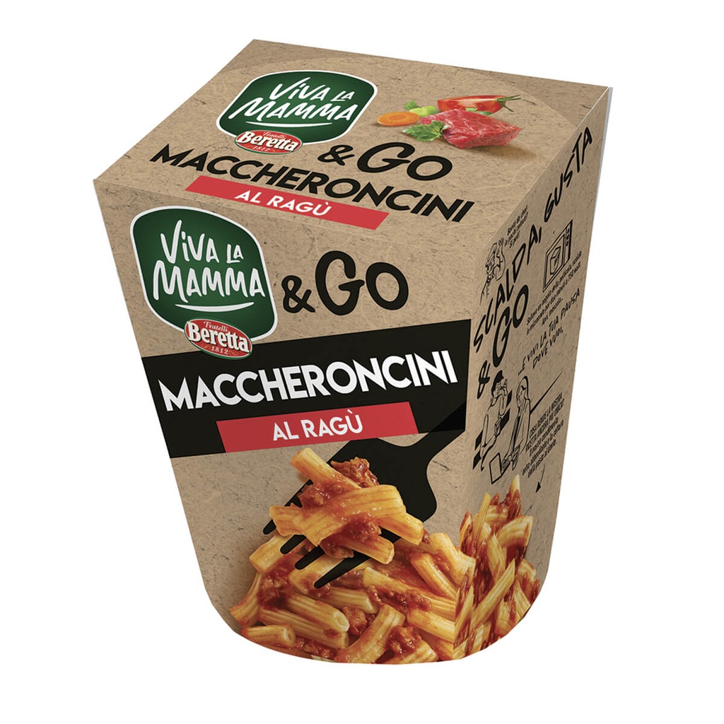 [1037565] VIVA LA MAMMA & GO 300G MACCHERONCINI AL RAGU