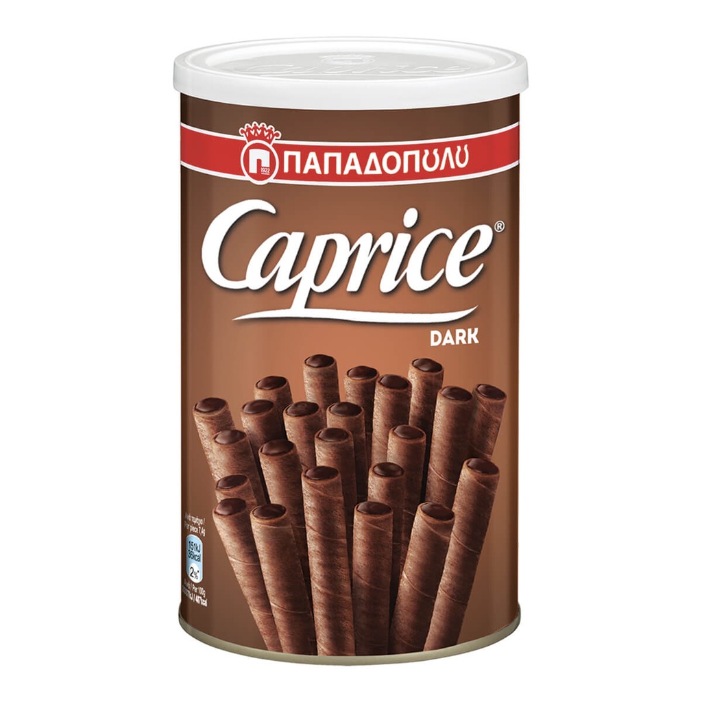 [5201004023520] ΠΑΠΑΔΟΠΟΥΛΟΥ 250G CAPRICE ΜΑΥΡΗ ΣΟΚΟΛΑΤΑ