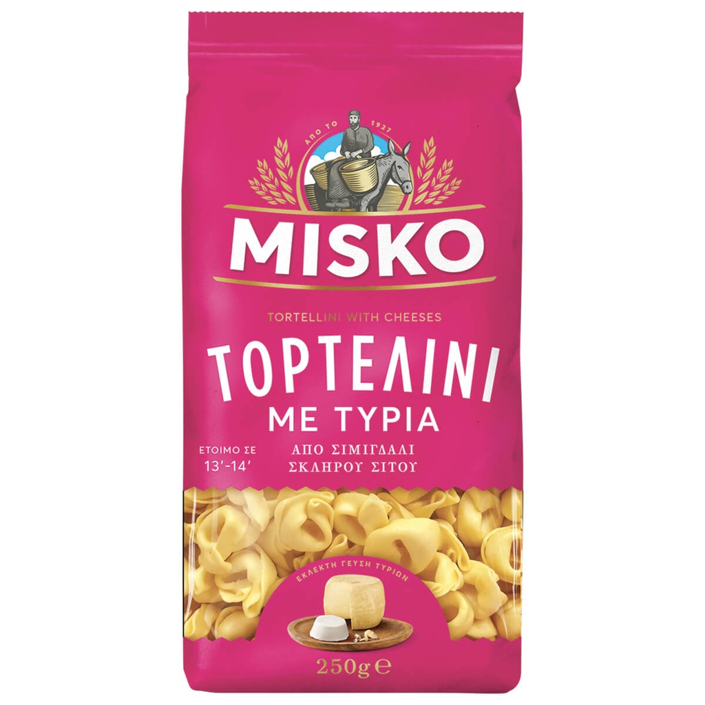 [5201010003127] MISKO 250G TORTELLINI CHEESE