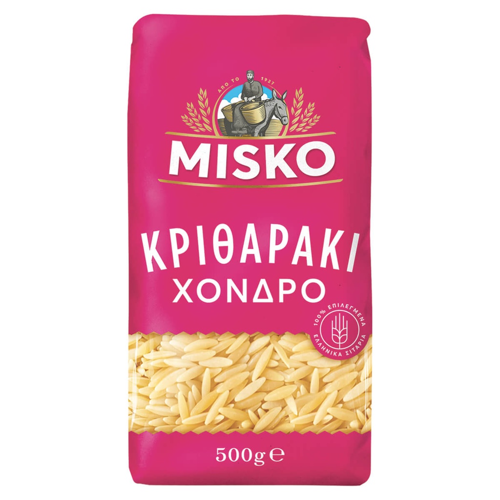 [5201010144516] MISKO 500G ΚΡΙΘΑΡΑΚΙ ΧΟΝΔΡΟ