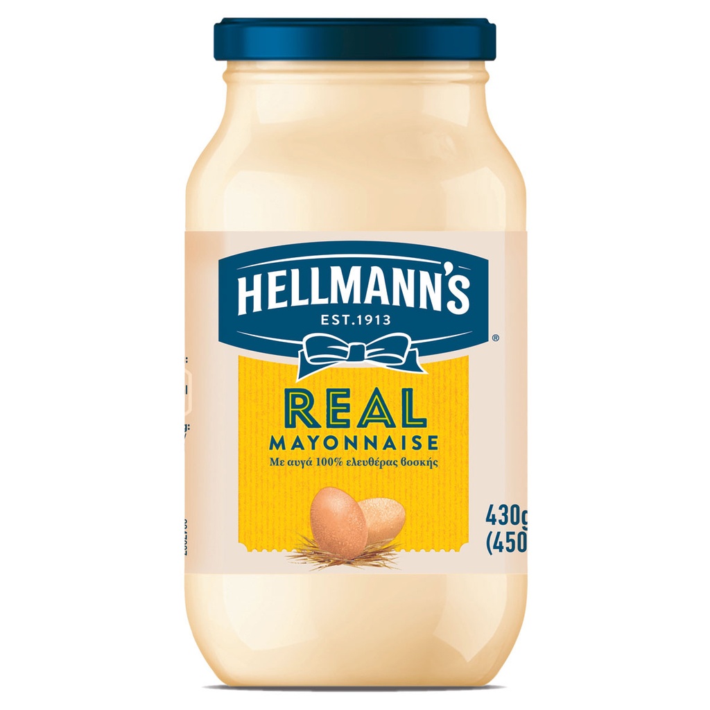 [8718114717081] HELLMANN'S 450ML REAL ΜΑΓΙΟΝΕΖΑ