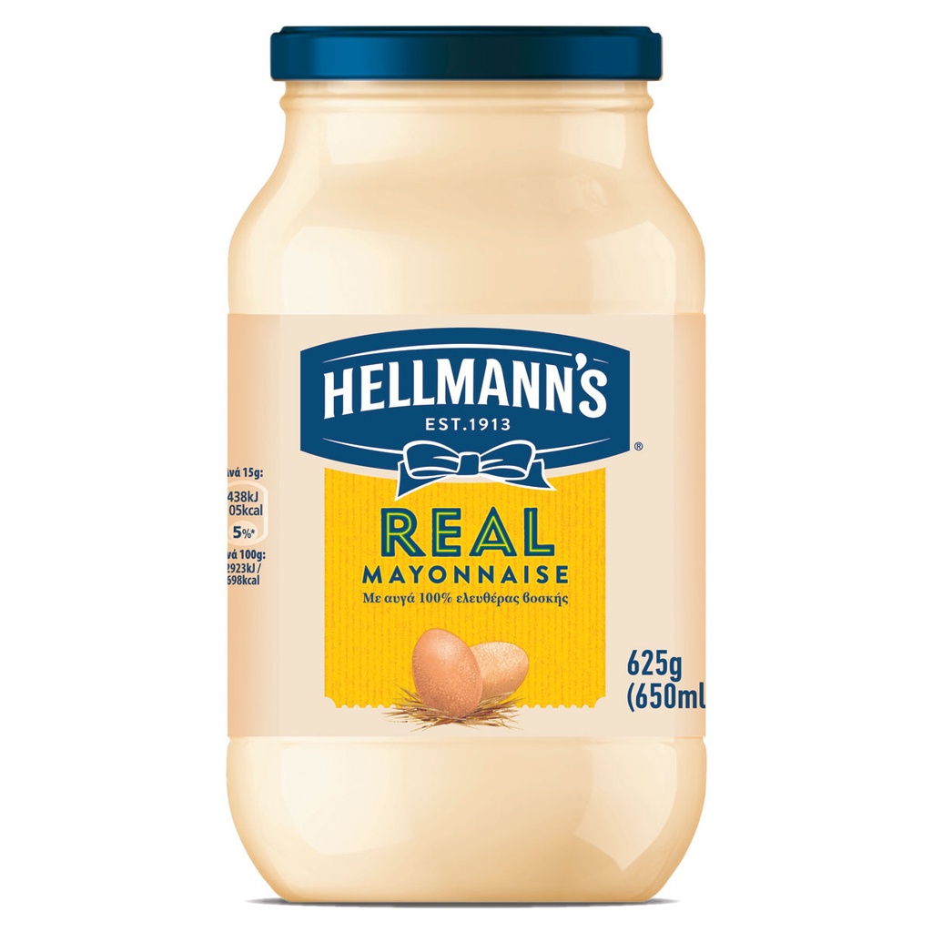 [989653] HELLMANN'S 650ML REAL ΜΑΓΙΟΝΕΖΑ