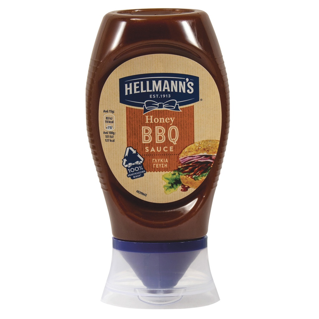 [994166] HELLMANN'S 250ML ΣΑΛΤΣΑ BARBEQUE ΜΕΛΙ