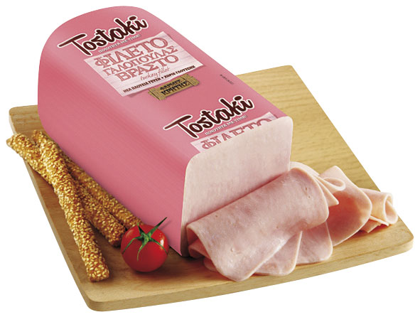 Creta Farm Tostaki Γαλοπούλα Βραστή Χωρίς Γλουτένη (200g ~10 Φέτες)