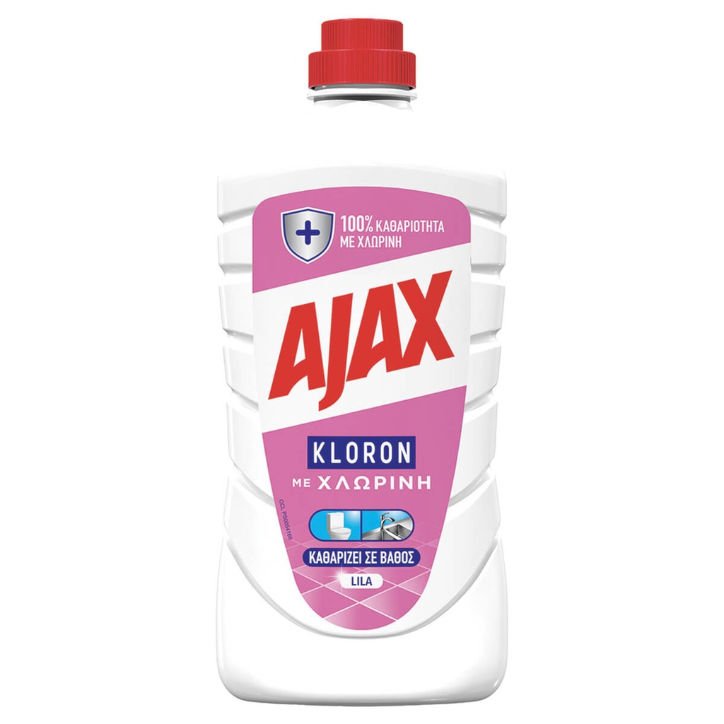 [1029693] AJAX 1L ΥΓΡΟ ΚΑΘΑΡΙΣΤΙΚΟ KLORON LILA