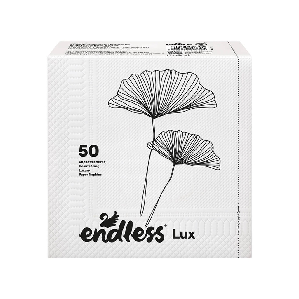 [5202995007391] ENDLESS LUX 50-ΦΥΛΛΑ ΧΑΡΤΟΠ ΛΕΥΚΗ 33x33