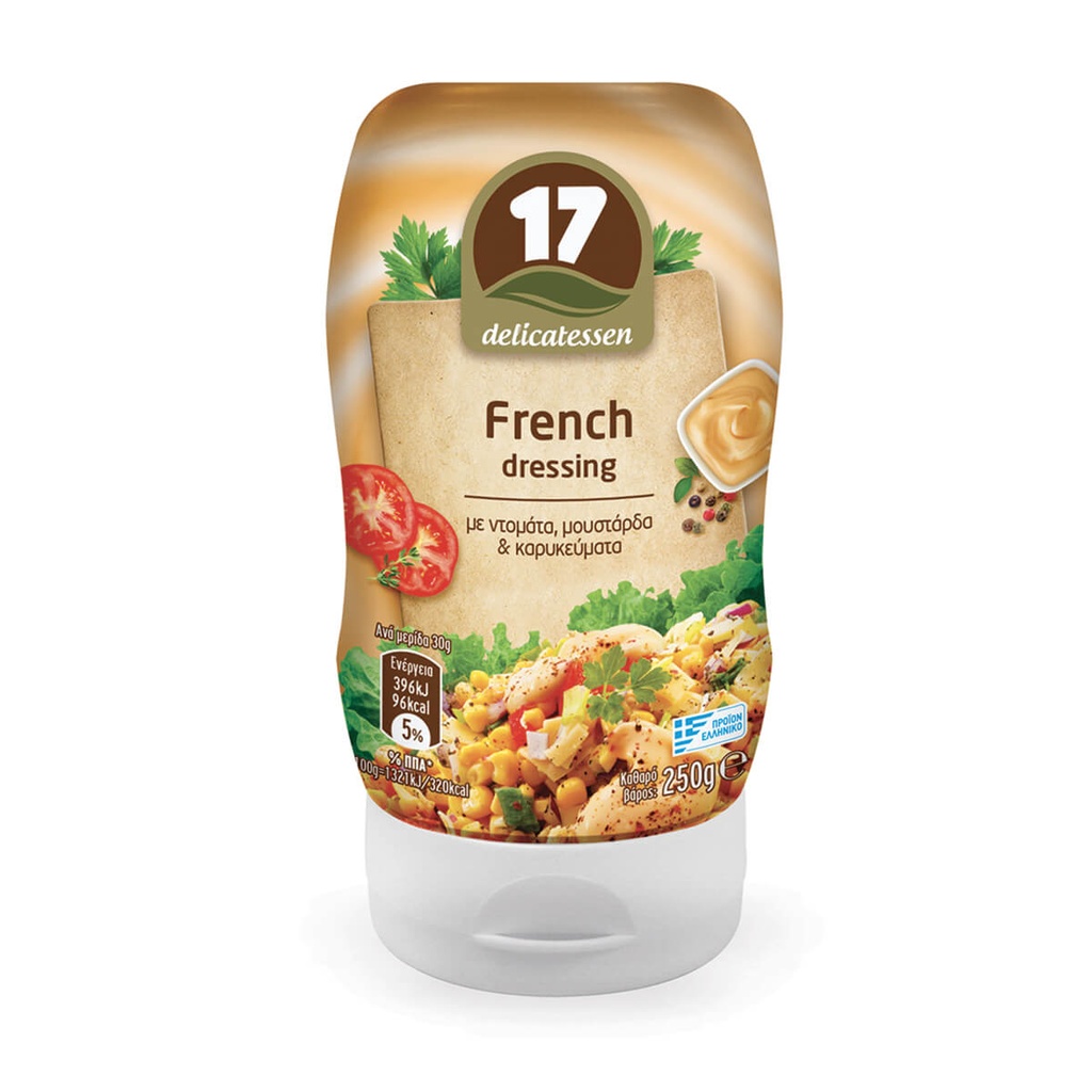 [1010094] 17 DELICATESSEN 250G FRENCH DRESSING