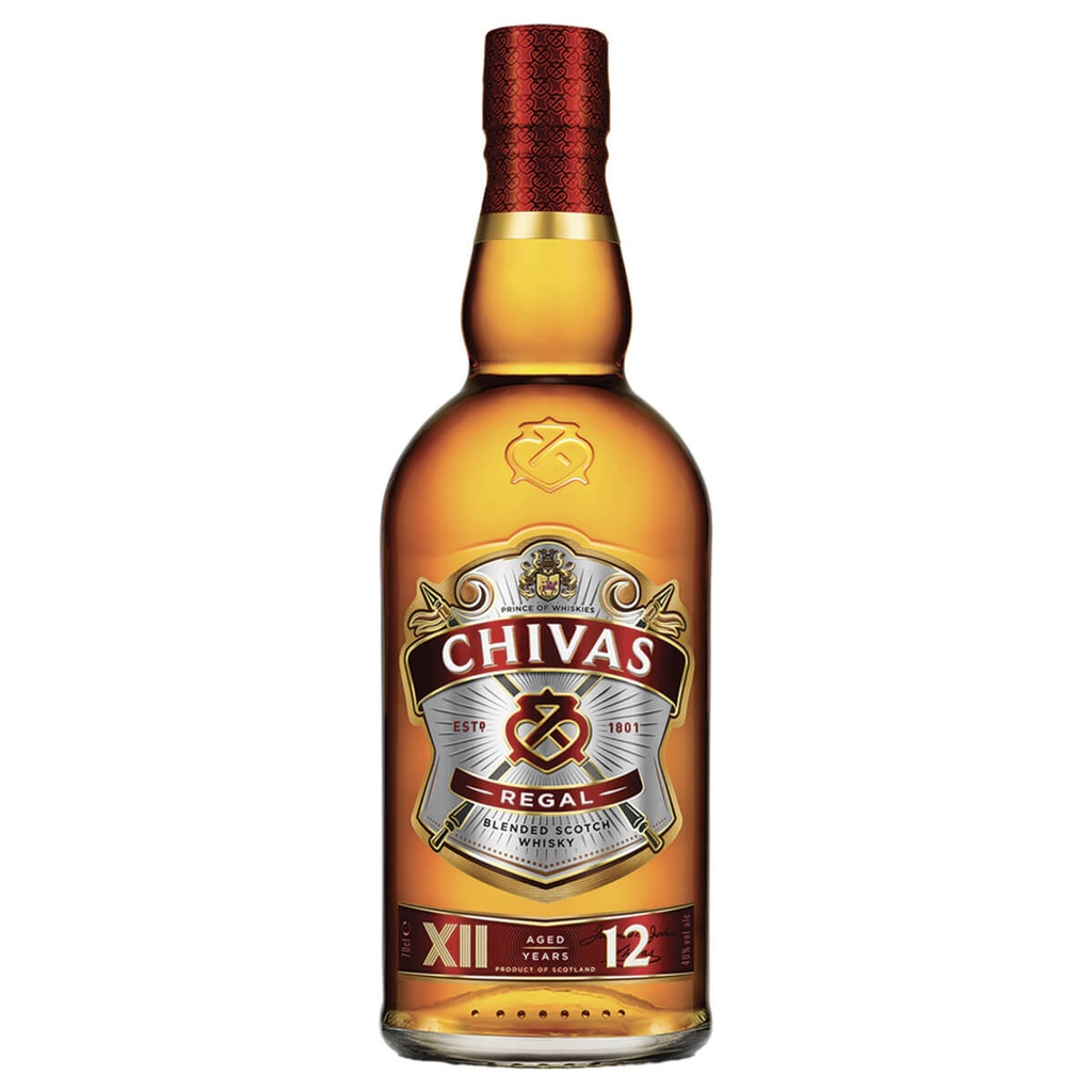 3,00)--CHIVAS REGAL 0,7L 40% ΑΛΚΟΟΛ / ΚΟΥΤΙ