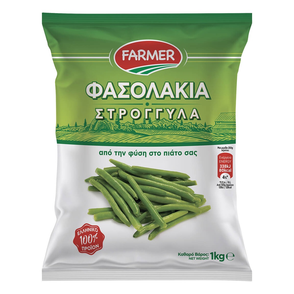 FARMER 1KG ΦΑΣΟΛΑΚΙΑ ΣΤΡΟΓΓΥΛΑ ΚΤΨ
