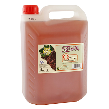 [1008884] ΩΜΕΓΑ 4L ΞΙΔΙ ΑΠΟ ΚΟΚΚΙΝΟ ΚΡΑΣΙ 6o