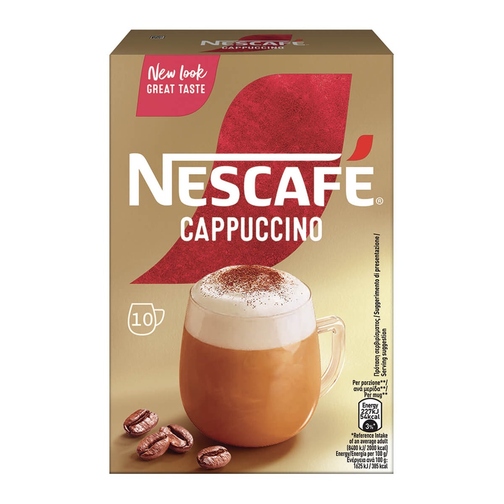 [1009391] NESCAFE GOLD 14G x 10-ΤΜΧ CAPPUCCINO