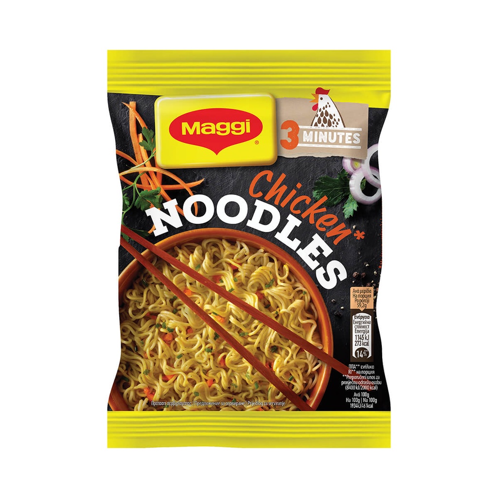 Maggi Instant Noodles Με Κοτόπουλο 3min. 59,2g