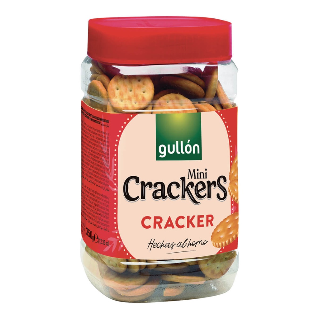 [1012718] GULLON 350G MINI CRACKERS /ΠΛΑΣΤ ΒΑΖΟ