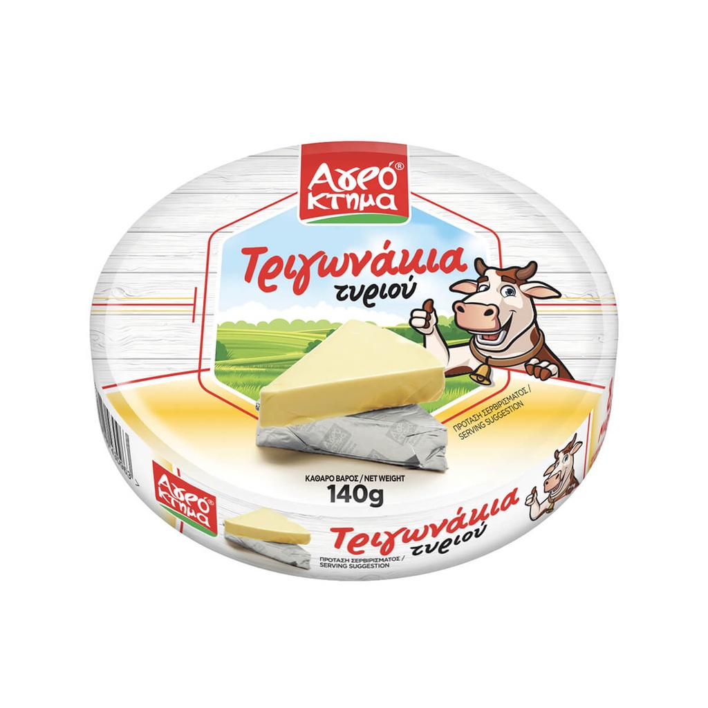[1014247] ΑΓΡΟΚΤΗΜΑ 140G/8 ΤΥΡΑΚΙΑ ΤΡΙΓΩΝΑ