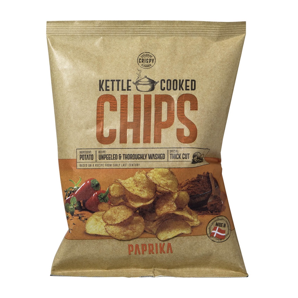 KETTLE COOKED 150G CHIPS ΠΑΠΡΙΚΑ