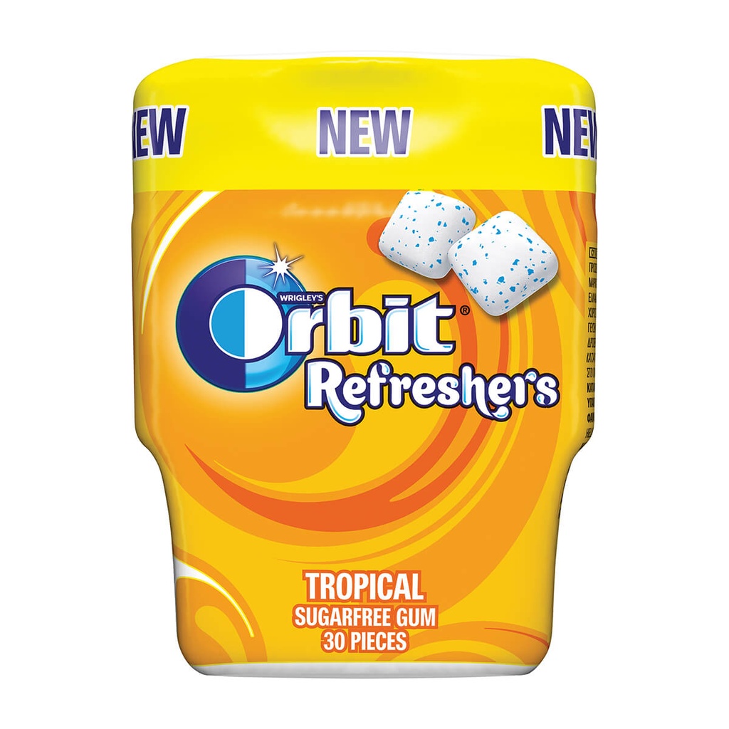 ORBIT REFRESHERS ΤΣΙΧΛΑ TROPICAL ΜΠΟΥΚΑΛΙ