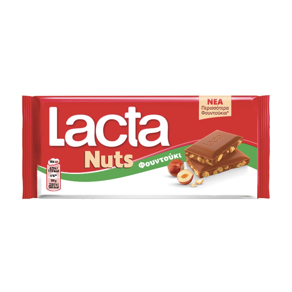 Lacta Σοκολάτα Φουντούκι 85gr