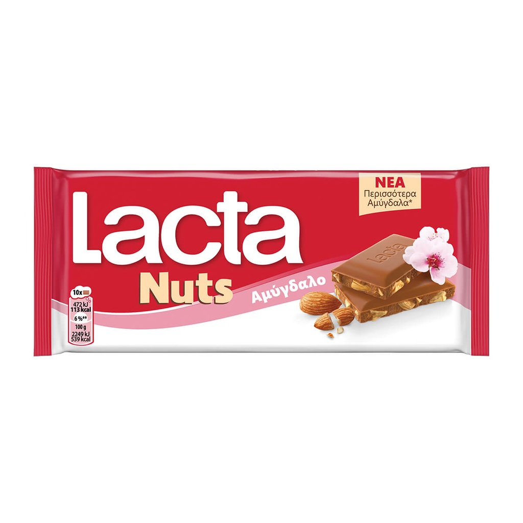 LACTA 85G ΣΟΚΟΛΑΤΑ ΑΜΥΓΔΑΛΟΥ