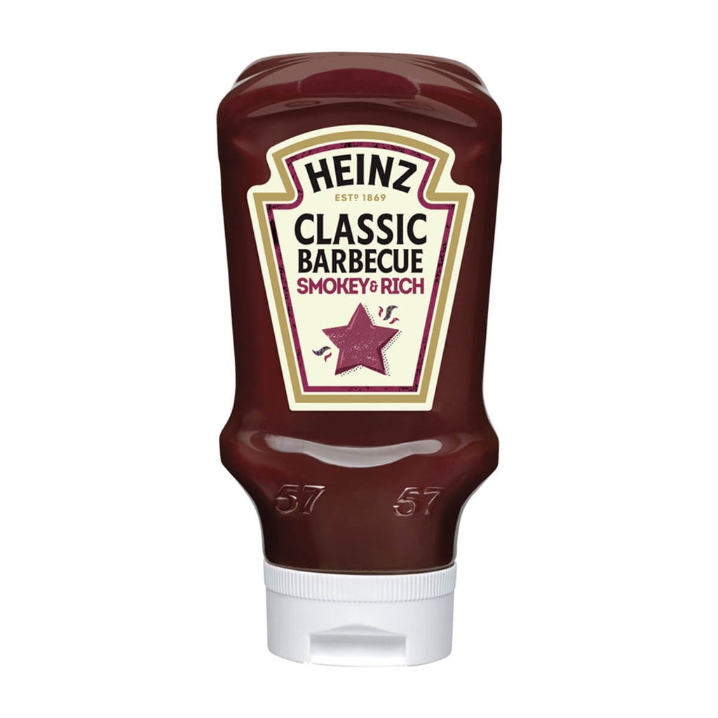 HEINZ 400ML BARBEQUE CLASSIC SAUCE (TOP DOWN)