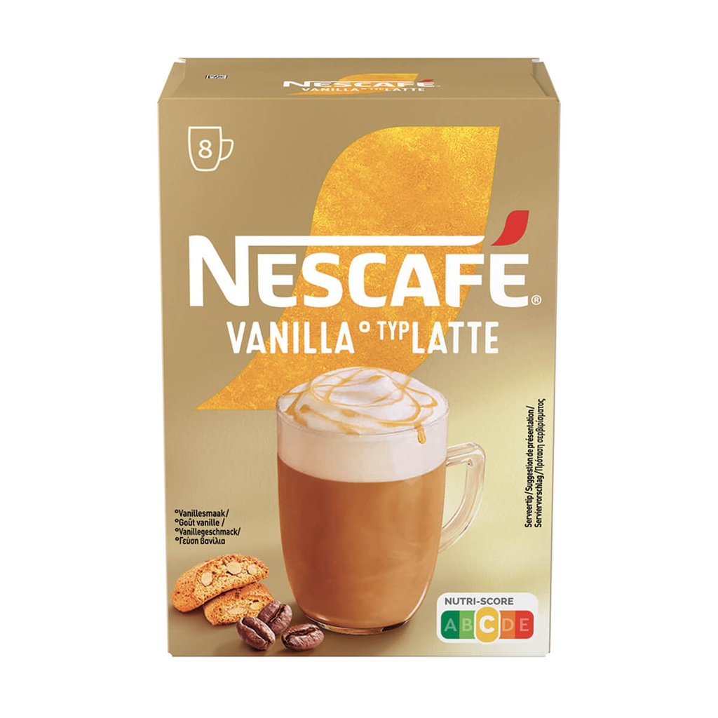 [1032299] NESCAFE GOLD 17G x 8-ΤΜΧ CAFE VANILLA LATTE