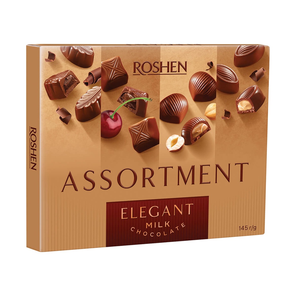 ROSHEN 145G ΠΡΑΛΙΝΕΣ ΓΑΛΑΚΤΟΣ ELEGANT