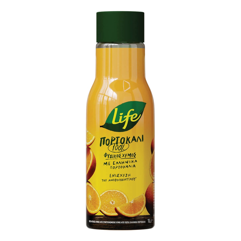 ΔΕΛΤΑ LIFE 1L ΧΥΜΟΣ ΠΟΡΤΟΚΑΛΙ (PET)
