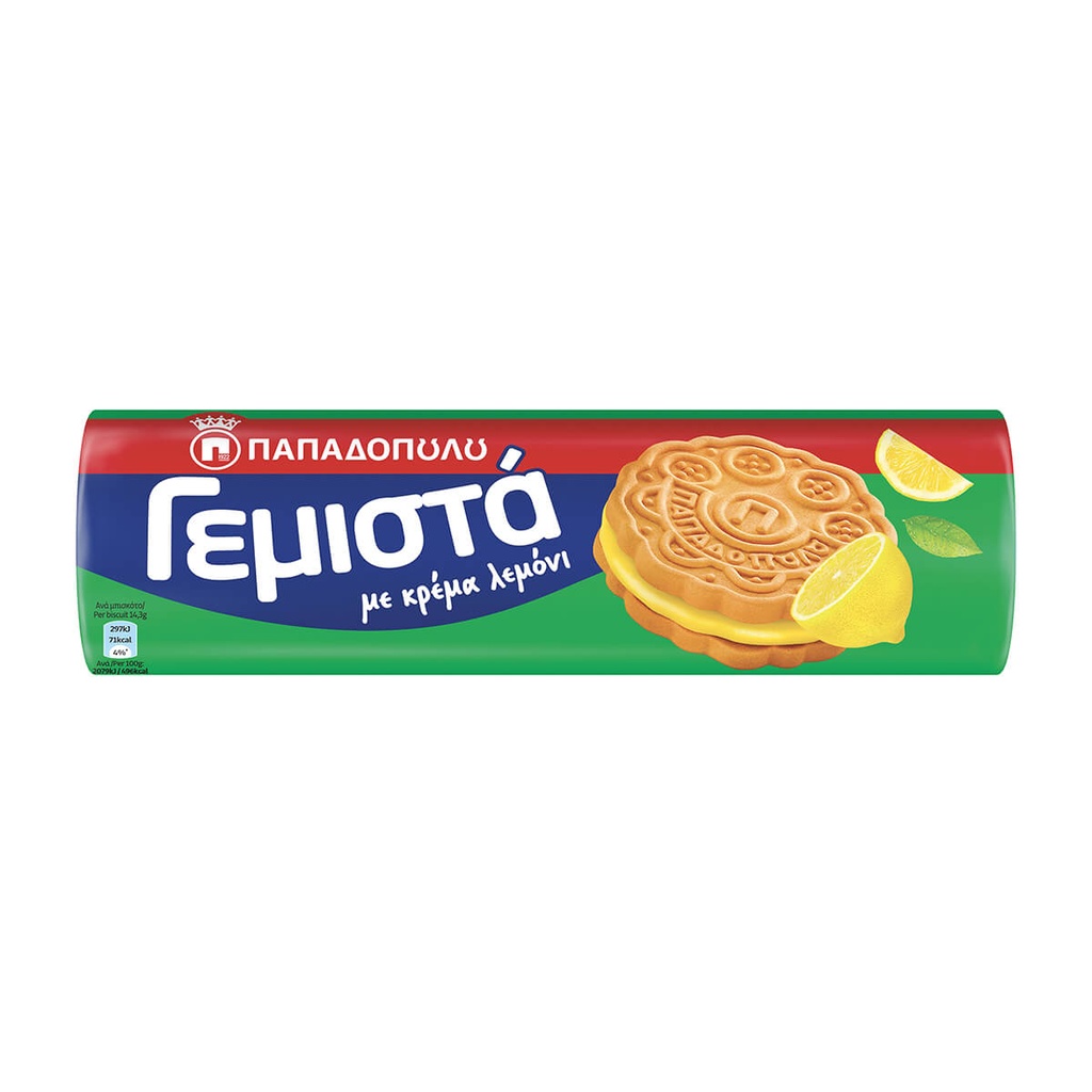 ΠΑΠΑΔΟΠΟΥΛΟΥ 200G ΜΠΙΣΚ ΓΕΜΙΣΤΑ ΛΕΜΟΝΙ