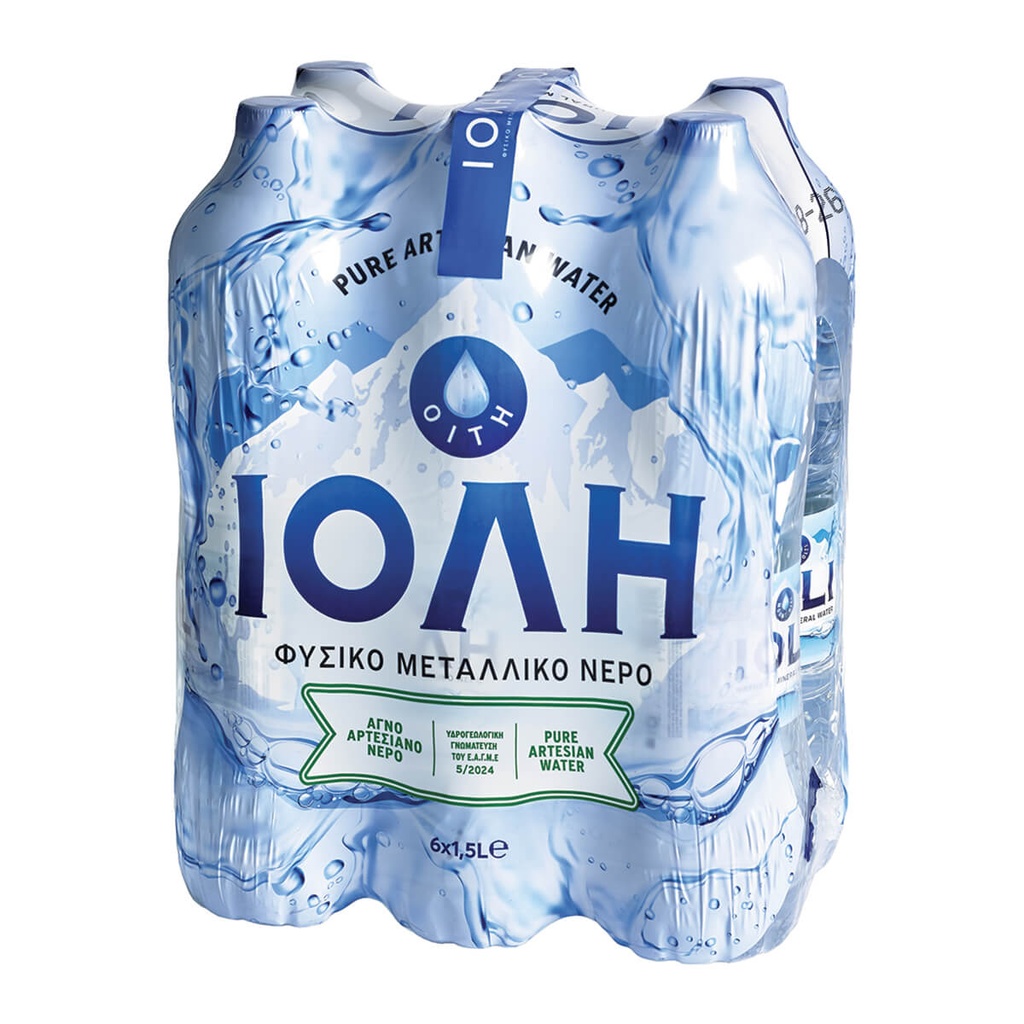 [1033714] Ιόλη Μεταλλικό Νερό 6x1,5lt