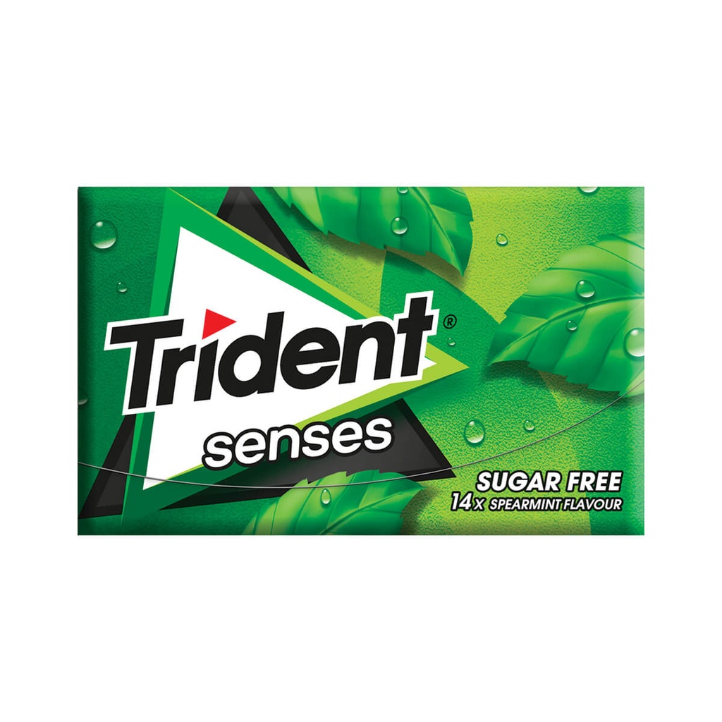[1006719] Trident Τσίχλες Senses Δυόσμος 27gr