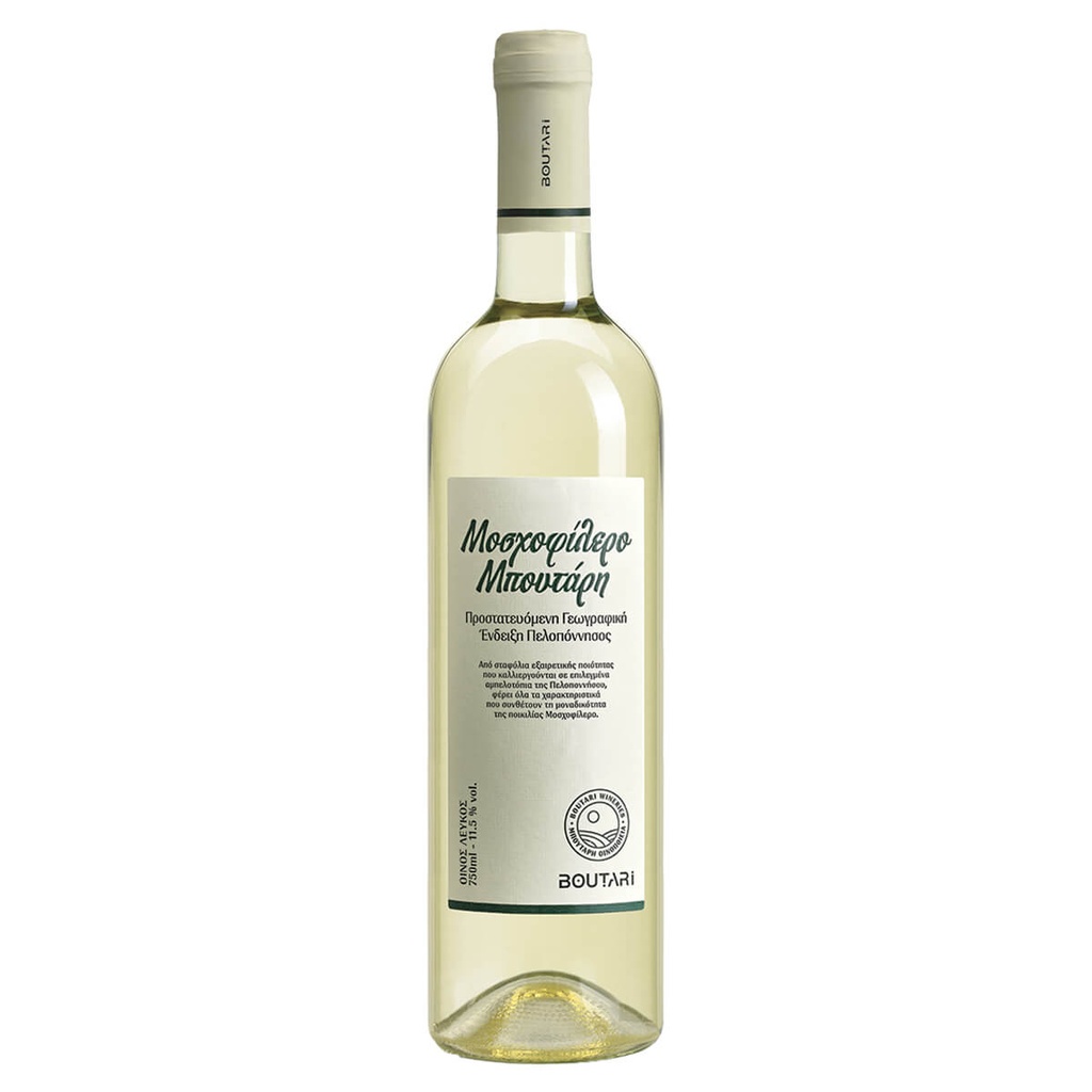 [1021557] Μπουτάρη Μοσχοφίλερο Λευκός Οίνος 750ml