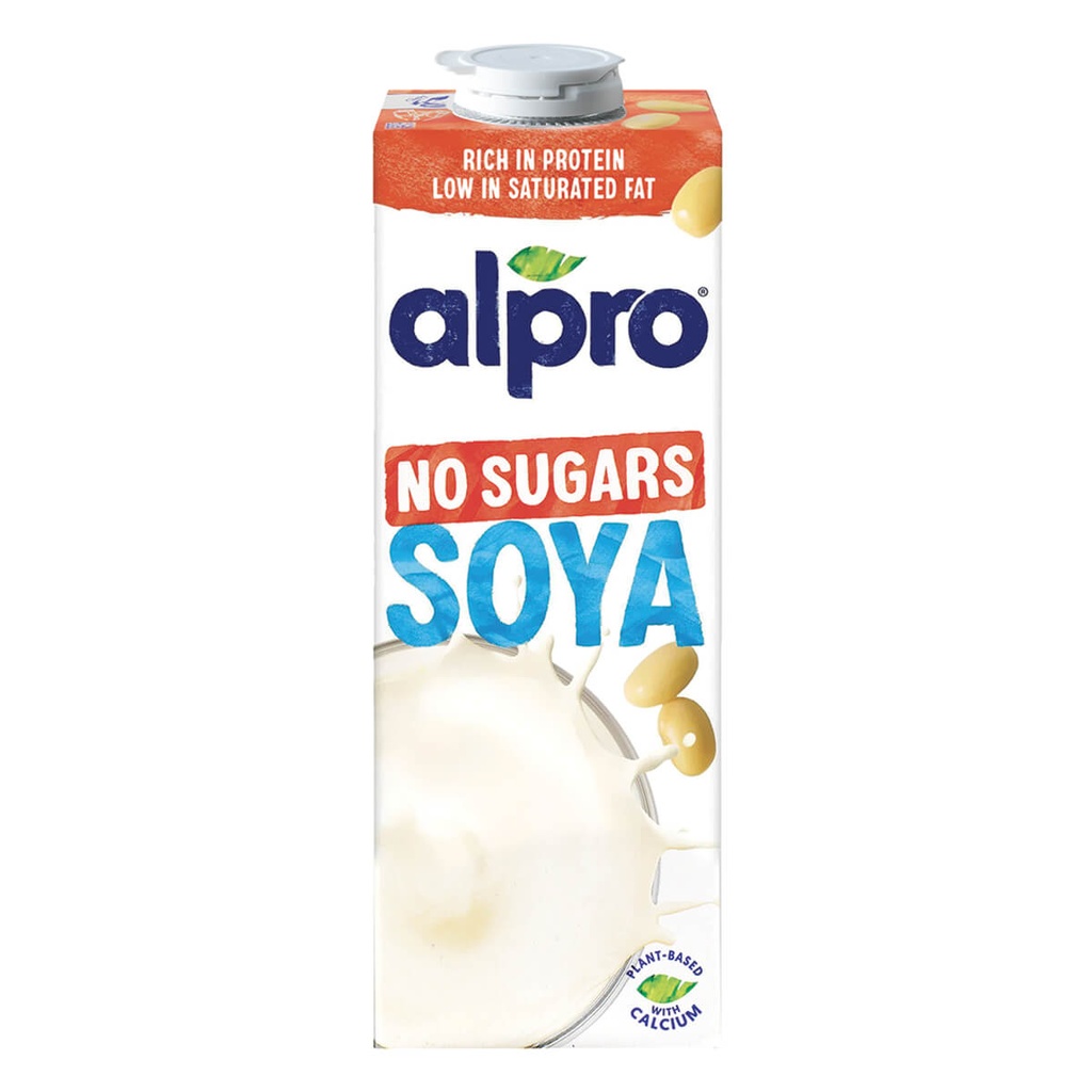 [1010732] Alpro Ρόφημα Σόγιας Χωρίς Ζάχαρη 1lt