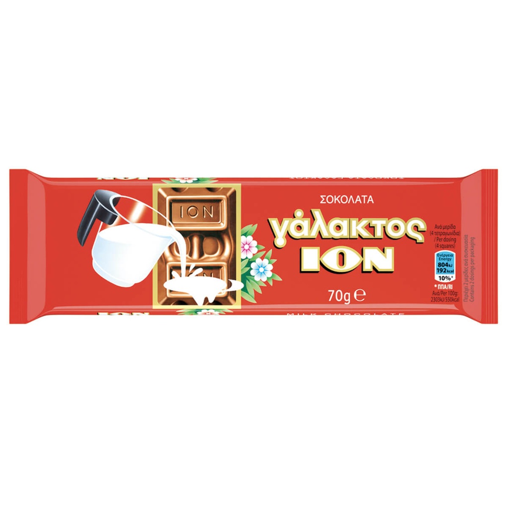 [5012501010148] ΙΟΝ 70G ΣΟΚΟΛΑΤΑ ΓΑΛΑΚΤΟΣ
