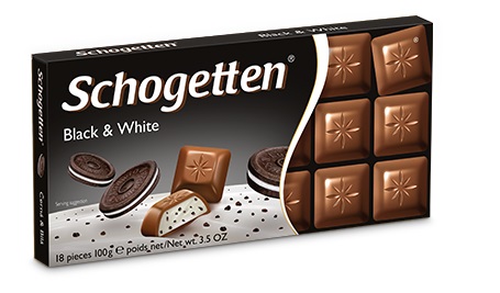 SCHOGETTEN 100G ΣΟΚΟΛ BLACK & WHITE