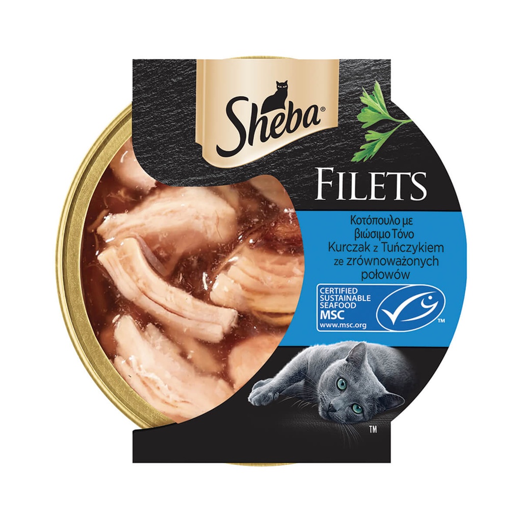 [1032474] SHEBA 60G FILETS ΚΟΤΟΠΟΥΛΟ-ΤΟΝΟΣ / ΔΙΣΚΑΚΙ